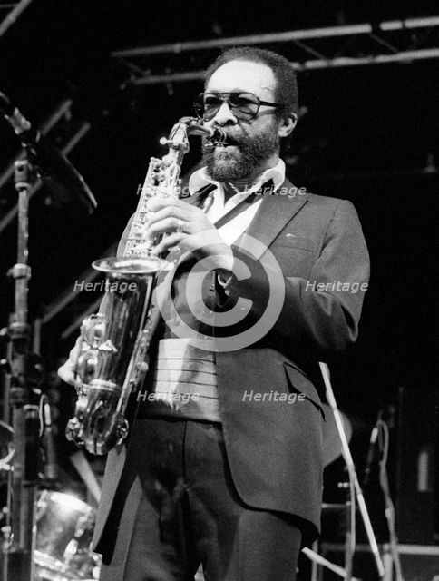 Hank Crawford, Top Rank Suite, Brighton, 1989. Artist: Brian O'Connor.