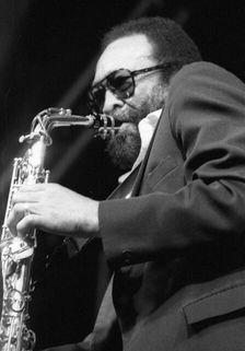 Hank Crawford, Top Rank Suite, Brighton, 1989. Artist: Brian O'Connor