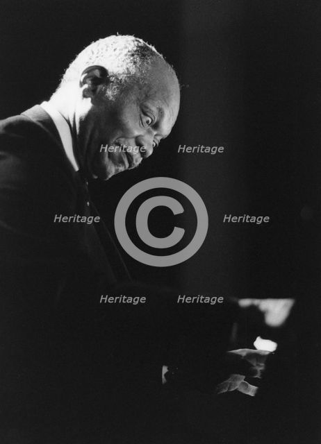 Hank Jones, North Sea Jazz Festival, The Hague, Netherlands, 1994. Creator: Brian Foskett.