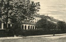 Hanover Terrace, Regent's Park c1876. Creator: Unknown