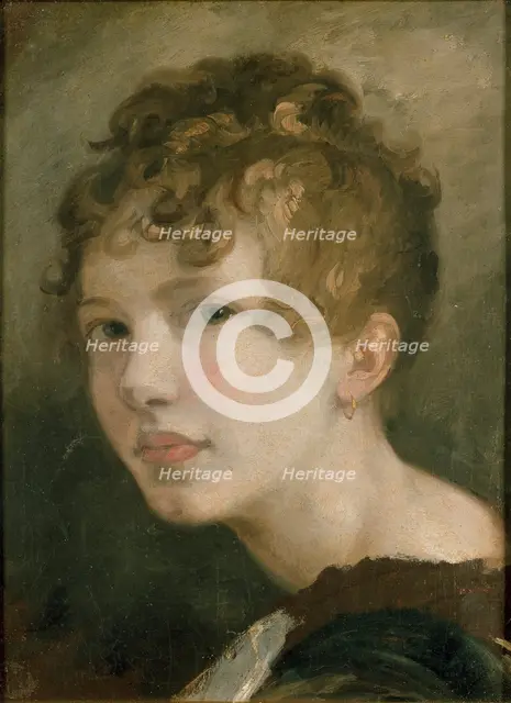 Hannah Mary de Cardonnel Lawson, 1810. Artist: Thomas Barker.