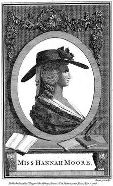 Hannah More, English religions writer, poet and playwright, c1800