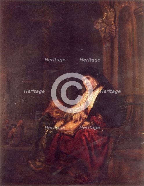 'Hannah and Samuel', 1648, (1967).  Creators: Rembrandt Harmensz van Rijn, Abraham Van Dyck, Samuel van Hoogstraten.