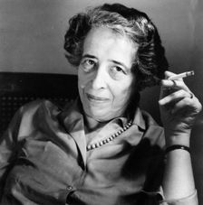 Hannah Arendt (1906-1975), German-American political scientist, c1963. Creator: Unknown