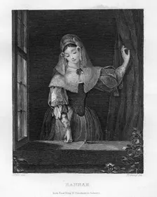 Hannah c1833. Creator: Carl Ludwig Frommel