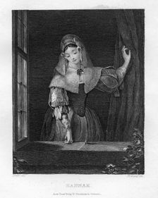 Hannah c1833. Creator: Carl Ludwig Frommel