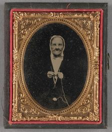 Hannah Hill Fisher Metcalf, 1860-1863. Creator: Unknown