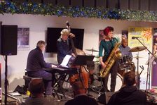 Hannah Horton Quartet, East Grinstead Jazz Club, West Suusex, Jan 2025. Creator: Brian O'Connor