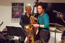 Hannah Horton Quartet, East Grinstead Jazz Club, West Suusex, Jan 2025. Creator: Brian O'Connor