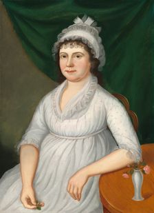 Hannah Lemmon Corcoran (Mrs. Thomas Corcoran), c. 1802/1810. Creator: Charles Peale Polk