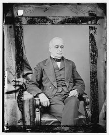 Hannibal Hamlin, between 1860 and 1875. Creator: Unknown