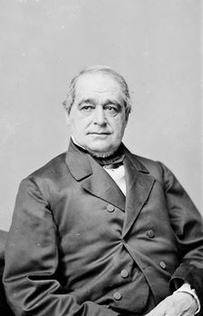 Hannibal Hamlin, between 1860 and 1875. Creator: Unknown