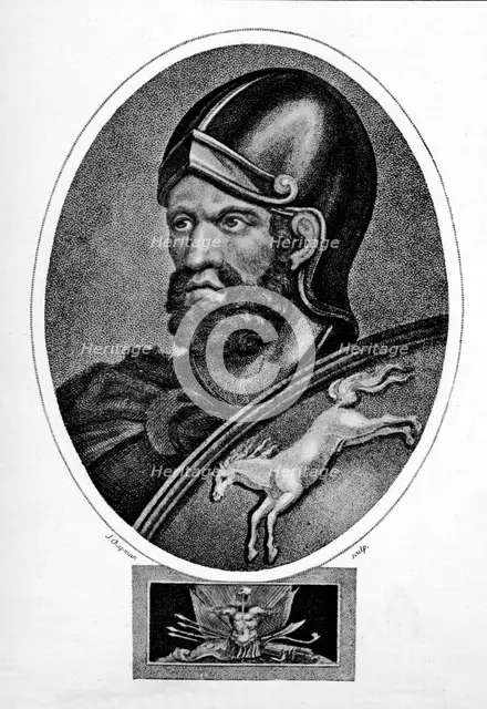 'Hannibal, the Carthaginian General', c1823, (1912). Artist: John Chapman.