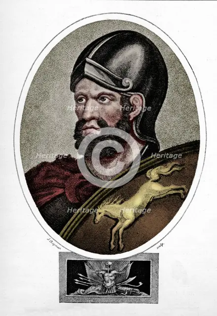 'Hannibal, the Carthaginian General', c1823, (1912). Artist: John Chapman.