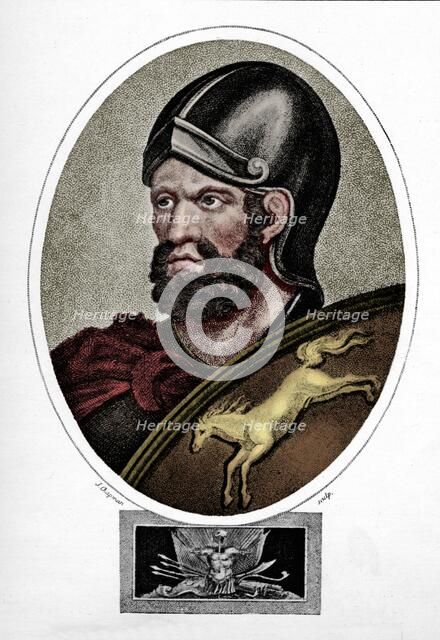 'Hannibal, the Carthaginian General', c1823, (1912). Artist: John Chapman.