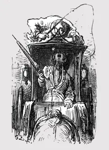 Hansom Cab 1872. Creator: Gustave Doré