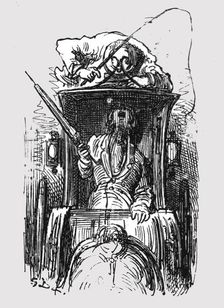 Hansom Cab 1872. Creator: Gustave Doré