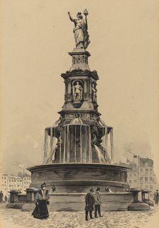 Hansa-Brunnen, 1893. Creator: Fritz Stoltenberg
