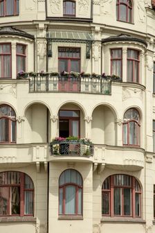 Hansahaus am Wielandplatz Apartment building, Weimar, Germany, (1905), 2018. Artist: Alan John Ainsworth