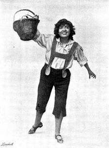 "Hänsel and Gretel,' at the Gaiety Theatre: Miss Marie Elba as Hänsel, 1895. Creators: George Henry Hana, Hana Studios Ltd