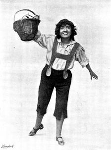 "Hänsel and Gretel,' at the Gaiety Theatre: Miss Marie Elba as Hänsel, 1895. Creators: George Henry Hana, Hana Studios Ltd