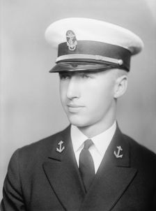 Hansen, Widmer Case, Midshipman - Portrait, 1933. Creator: Harris & Ewing