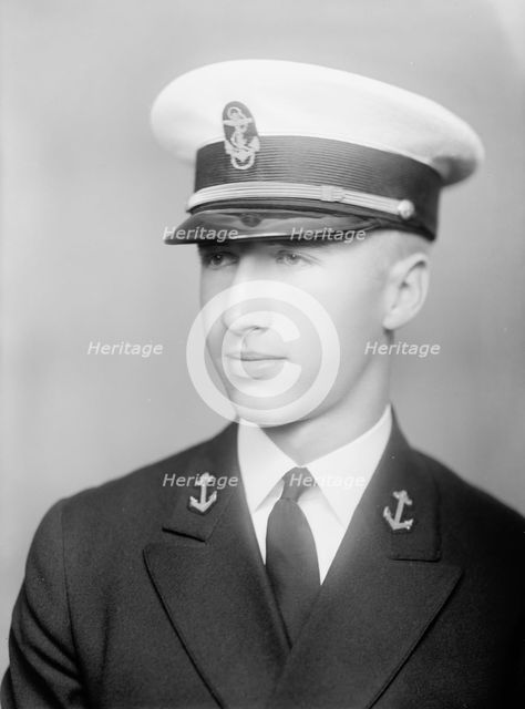 Hansen, Widmer Case, Midshipman - Portrait, 1933. Creator: Harris & Ewing.