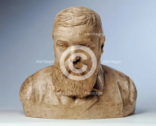 Hans Thoma, 1887. Creator: Adolf von Hildebrand.