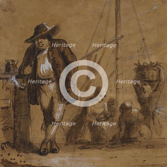 Hans, the German, 19th century. Creator: Alfred Jacob Miller.