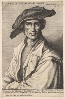 Hans von Zürch Goltshmidt, 1647. Creator: Wenceslaus Hollar