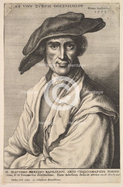 Hans von Zürch Goltshmidt, 1647. Creator: Wenceslaus Hollar.