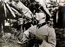 Hans Walter Zech-Nenntwich, German Waffen SS deserter, World War II, c1940s(?). Creator: Unknown