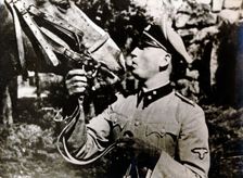 Hans Walter Zech-Nenntwich, German Waffen SS deserter, World War II, c1940s(?). Creator: Unknown