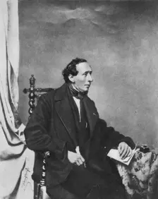 Hans Andersen 1860, (1939). Artist: Franz Seraph Hanfstaengl