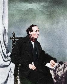 Hans Andersen 1860, (1939). Artist: Franz Seraph Hanfstaengl