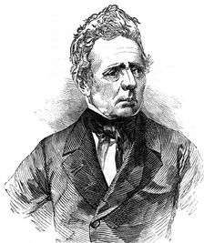 Hans Christian Oersted, Danish physicist, 1851. Creator: Unknown