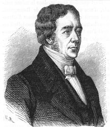 Hans Christian Oersted, Danish physicist, [c1870]. Creator: Unknown