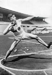 Hans Heinrich Sievert, German athlete, 1936