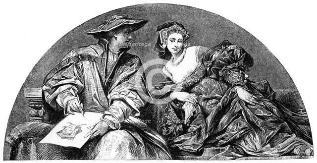 Hans Holbein, German artist, c1880-1882. Artist: Hans Makart