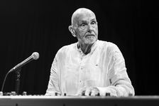 Hans-Joachim Roedelius live at the Jazz Café, London, Apr 2024. Creator: Annapaola Marchesani