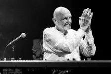 Hans-Joachim Roedelius live at the Jazz Café, London, Apr 2024. Creator: Annapaola Marchesani