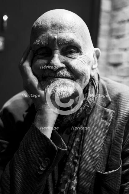 Hans-Joachim Roedelius live at the Jazz Café, London, Apr 2024. Creator: Annapaola Marchesani.