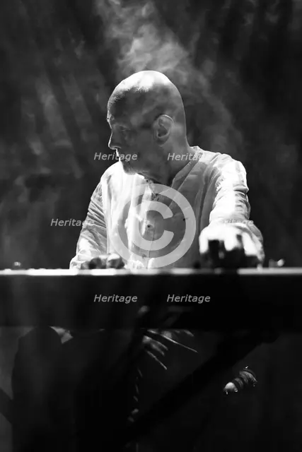 Hans-Joachim Roedelius live at the Jazz Café, London, Apr 2024. Creator: Annapaola Marchesani.