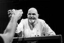 Hans-Joachim Roedelius live at the Jazz Café, London, Apr 2024. Creator: Annapaola Marchesani