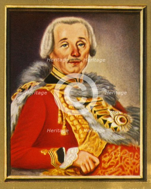 'Hans Joachim Von Ziethen', (1933).  Creator: Unknown.