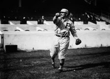 Hans Lobert, Philadelphia NL, at Polo Grounds, NY (baseball), 1912. Creator: Bain News Service