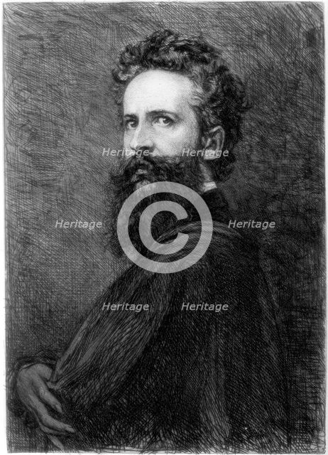 Hans Makart, Austrian artist, c1880-1882.Artist: W Unger