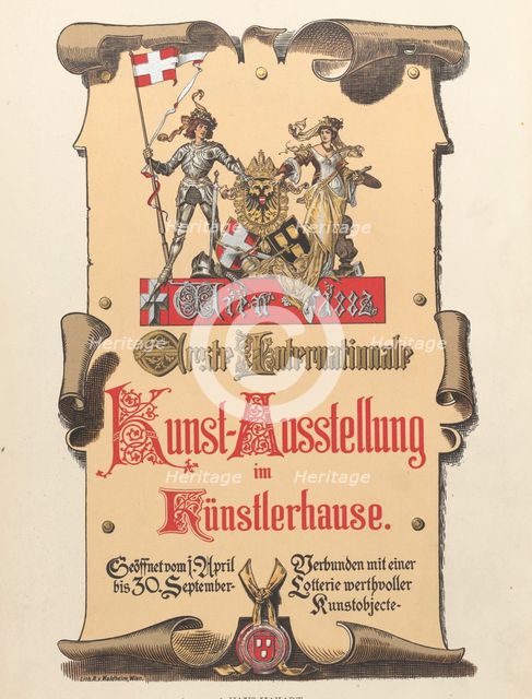 Hans Makart: Erste Internationale Kunstausstellung im Künstlerhause..., c1915. Creator: R von Waldheim.