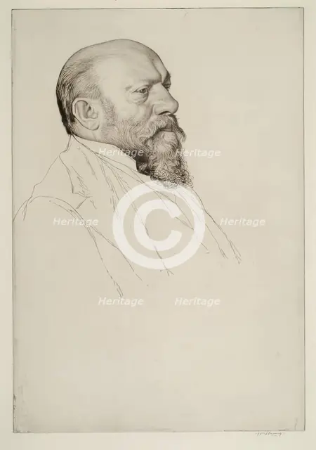 Hans Richter, c1912. Creator: William Strang.