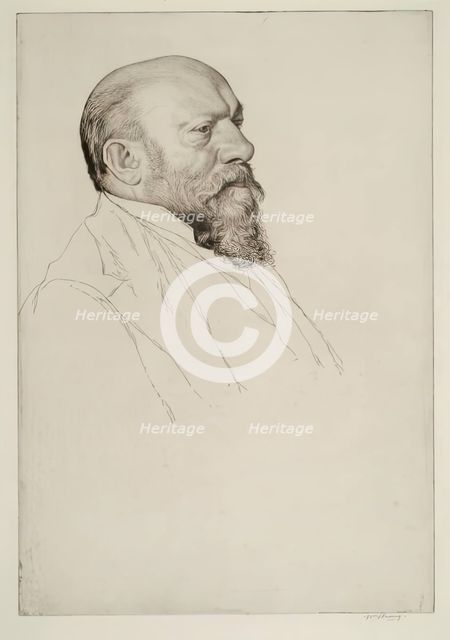 Hans Richter, c1912. Creator: William Strang.